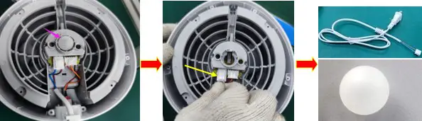 PHILIPS HU2510 00 CN Portable Air Humidifier - DISASSEMBLY INSTRUCTION 3