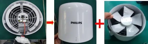 PHILIPS HU2510 00 CN Portable Air Humidifier - DISASSEMBLY INSTRUCTION 5