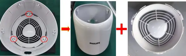 PHILIPS HU2510 00 CN Portable Air Humidifier - DISASSEMBLY INSTRUCTION 8