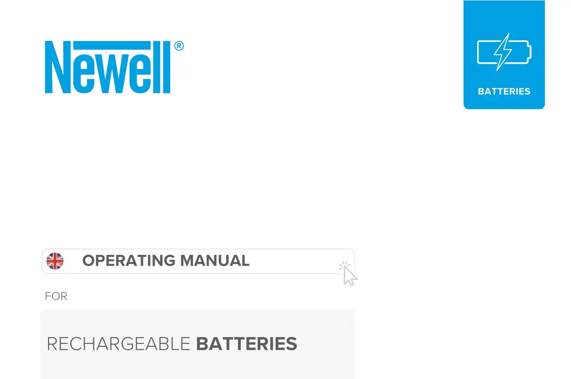 Newell 5901891102796 AA 2500 x4 Rechargeable Batteries Instruction Manual