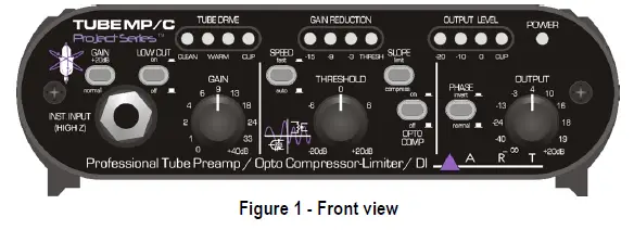 ART Pro-Audio-TUBEMP-Microphone-Preamp-fig-1