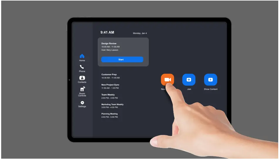Q-SYS Zoom Rooms Audio and Video fig 4