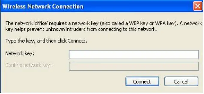 DIGITUS DN-70543 Wireless 300n Usb 2.0 Internet Adapter User Manual - If the access point is protected by encryption