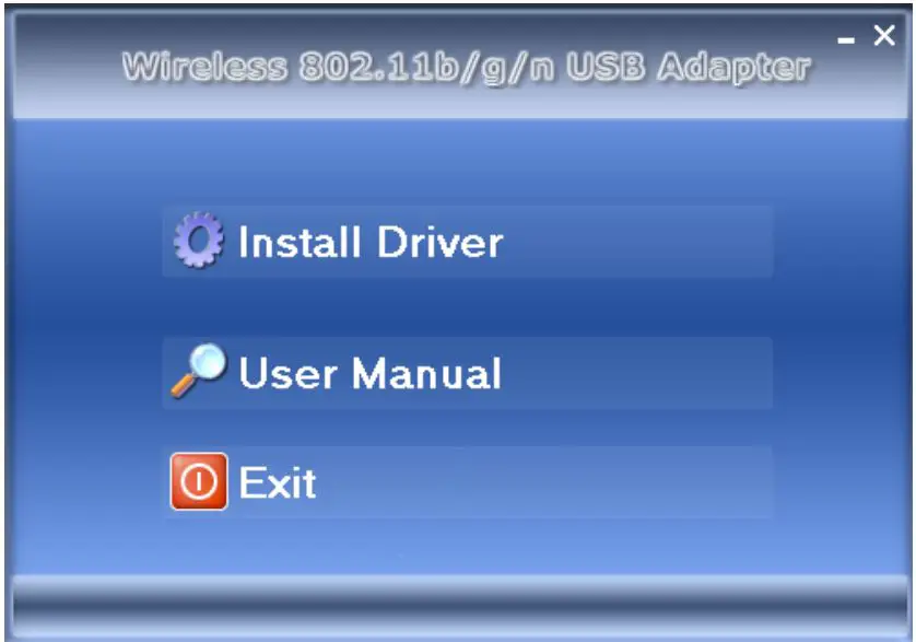 DIGITUS DN-70543 Wireless 300n Usb 2.0 Internet Adapter User Manual - Insert the driver CD into your CD-ROM