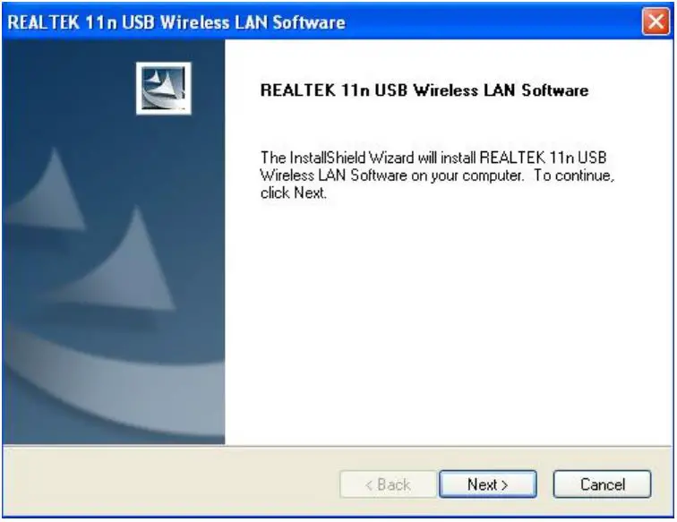 DIGITUS DN-70543 Wireless 300n Usb 2.0 Internet Adapter User Manual - Installation wizard will then be shown