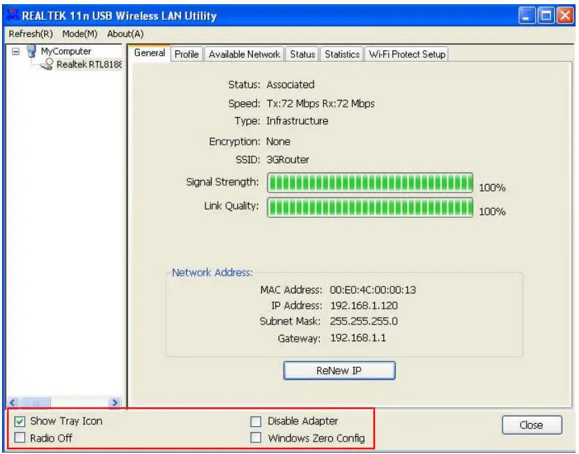 DIGITUS DN-70543 Wireless 300n Usb 2.0 Internet Adapter User Manual - Miscellaneous Settings