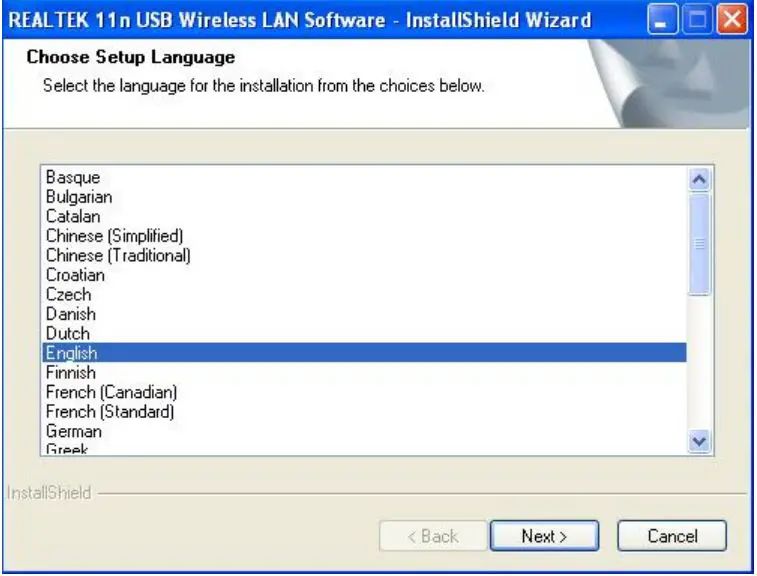 DIGITUS DN-70543 Wireless 300n Usb 2.0 Internet Adapter User Manual - Please select the language you wish to use