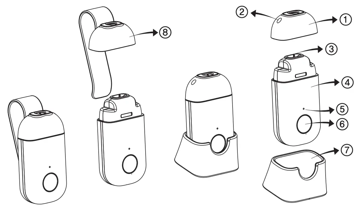 TESLA Air Mini Portable Personal Air Purifier fig 6