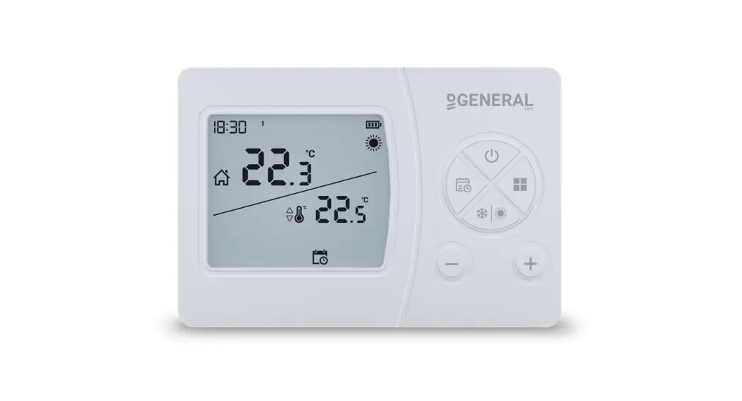 General Life Senna 330s Rf Wireless Room Thermostat User Manual