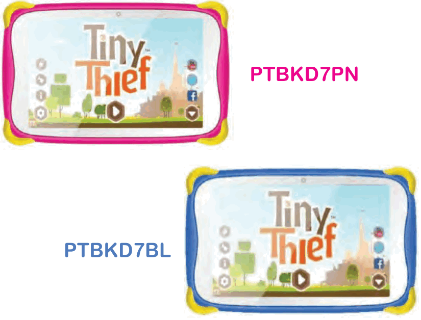 PYLE PTBKD7BL 7 Inch Full HD Android Tablet for Kids -