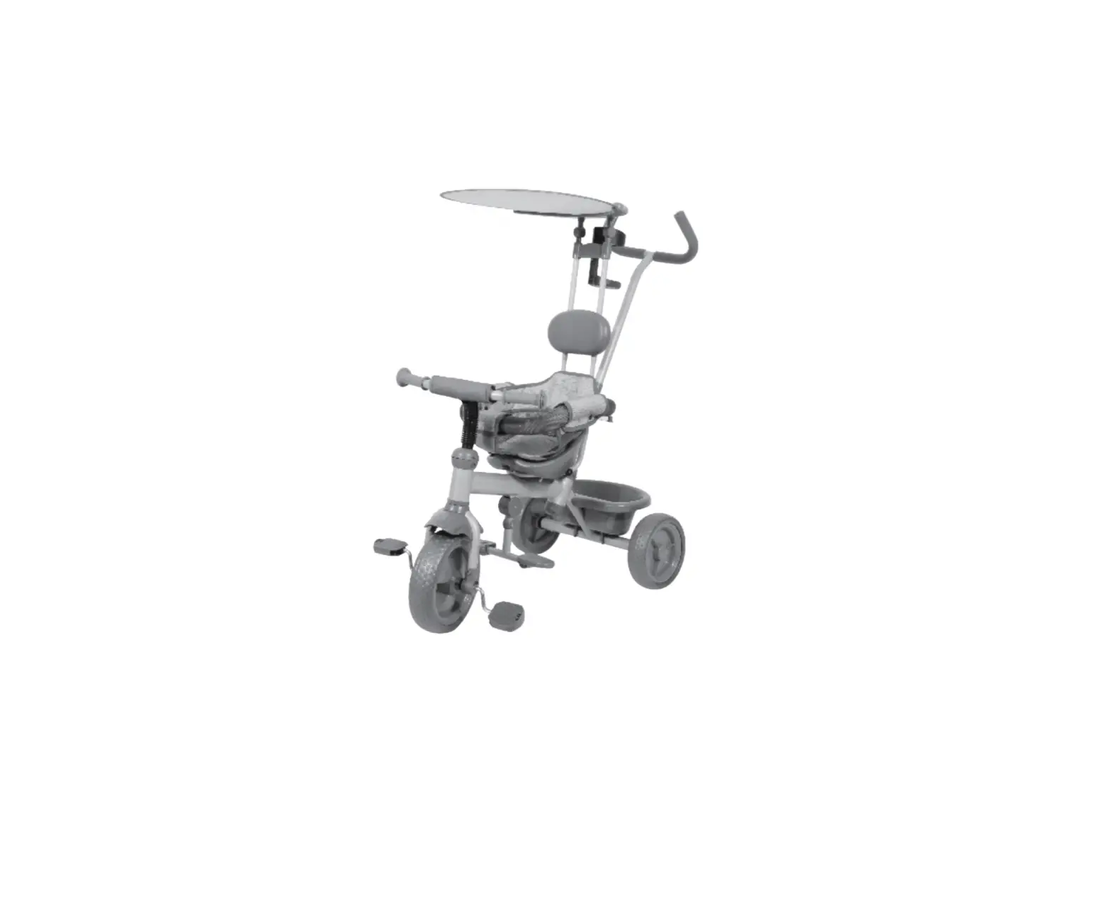 Huffy M0782 Canopy Trike With Push Handle, Cup Holder And Rear Storage Owner's Manual