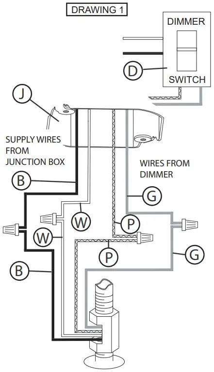 HINKLEY 1660 Luna Medium Wall Mount Lantern - FIGURE 3