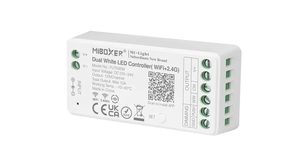 Miboxer Fut035w Dual White Led Controller User Manual