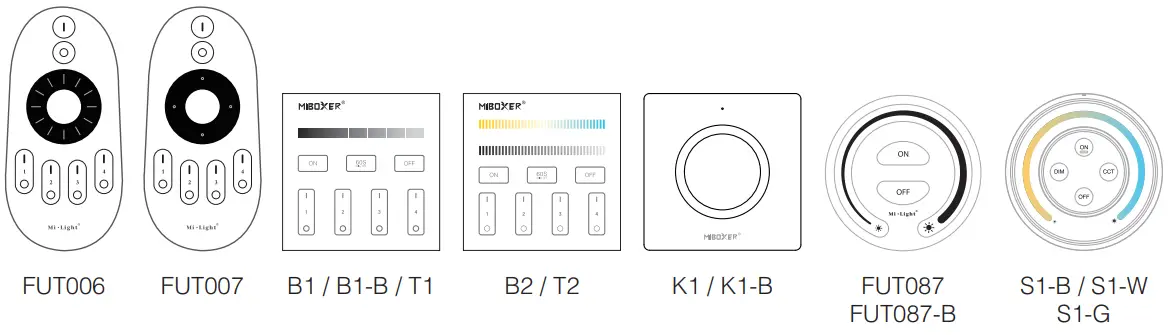 MIBOXER FUT035W Dual White LED Controller - fig 4