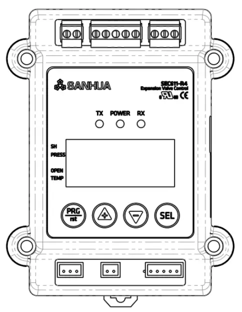 SANHUA SEC Series EEV Controller - a