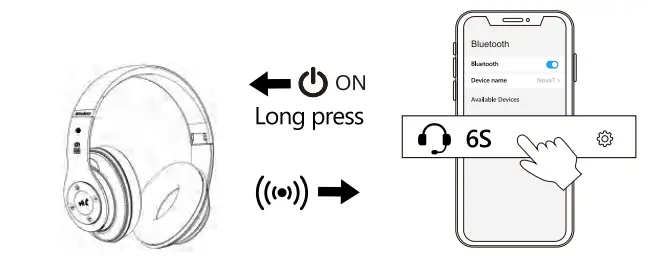 JUYAN-6S-Wireless-Headphones- (3)