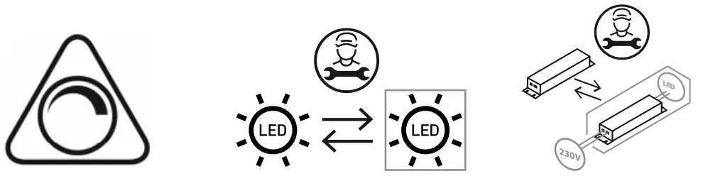 Paul Neuhaus 678 LED Uplighter - FIGURE 1
