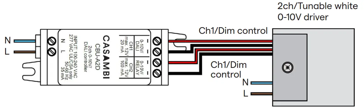 VADSBO CBU-A2D DALI Controller - fig 6