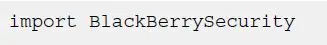 BlackBerry AppSecure SDK-8