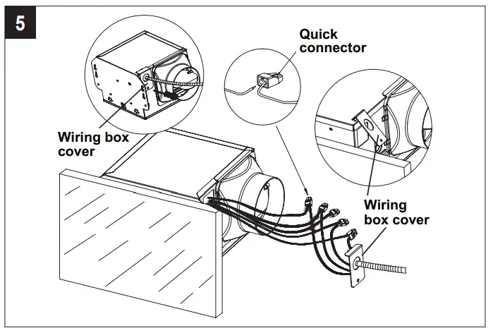 UTILITECH 7105-08-L 3 In 1 Decorative Ventilation Fan with LED Light - fig 12