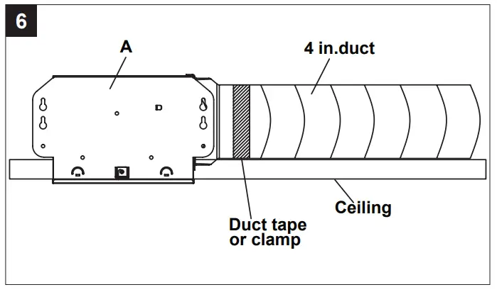 UTILITECH 7105-08-L 3 In 1 Decorative Ventilation Fan with LED Light - fig 13
