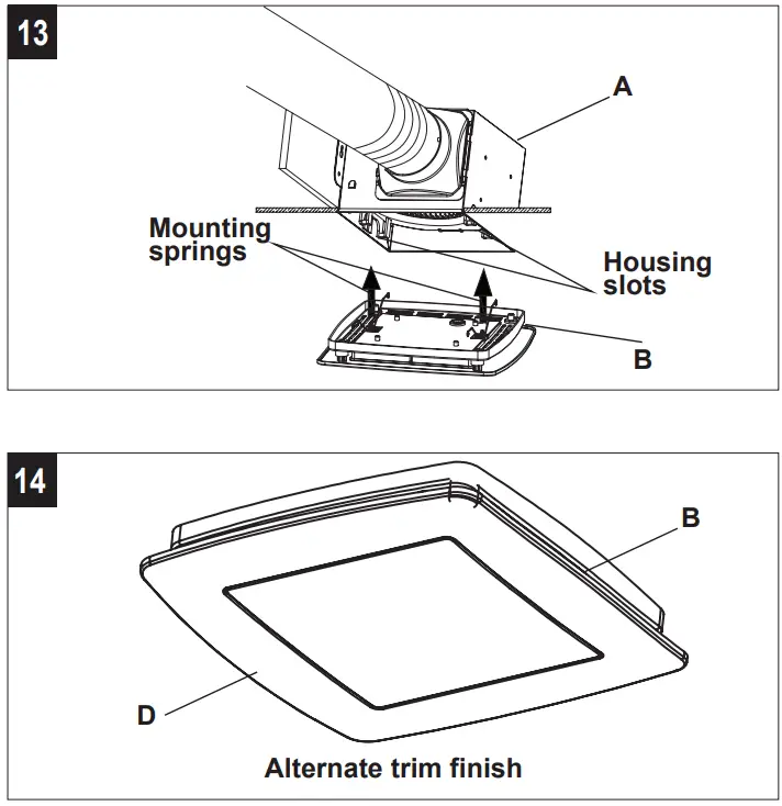 UTILITECH 7105-08-L 3 In 1 Decorative Ventilation Fan with LED Light - fig 24