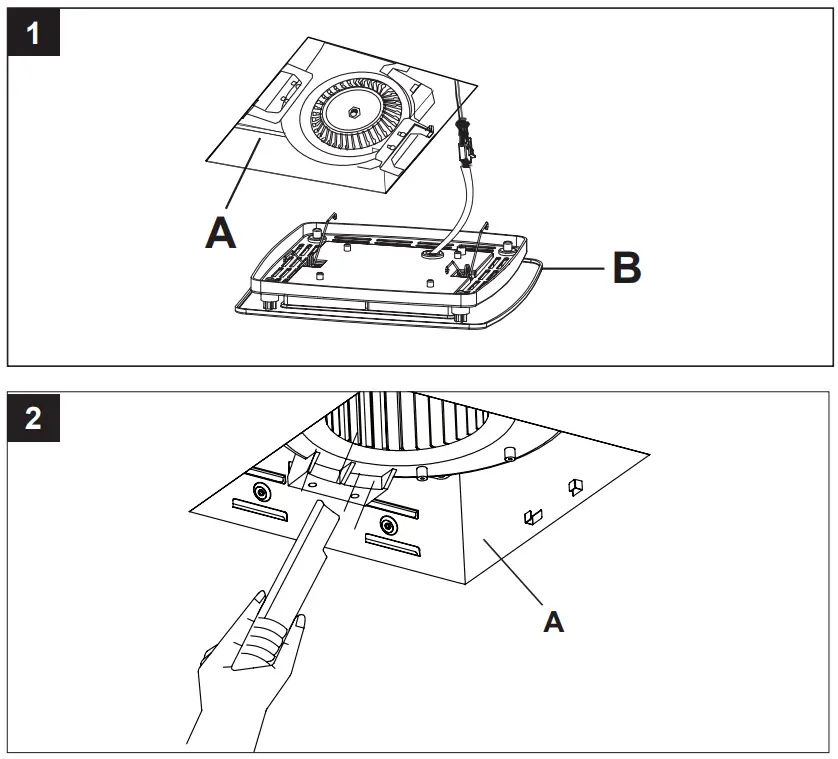 UTILITECH 7105-08-L 3 In 1 Decorative Ventilation Fan with LED Light - fig 25