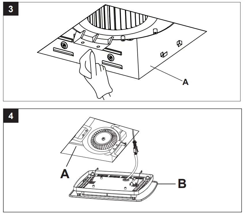 UTILITECH 7105-08-L 3 In 1 Decorative Ventilation Fan with LED Light - fig 26
