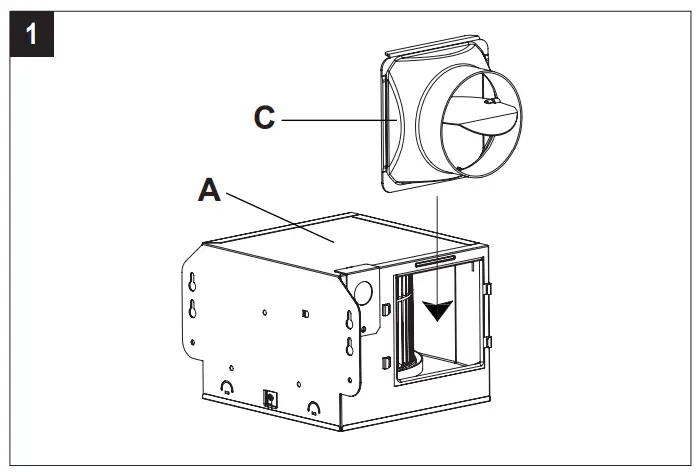 UTILITECH 7105-08-L 3 In 1 Decorative Ventilation Fan with LED Light - fig 7