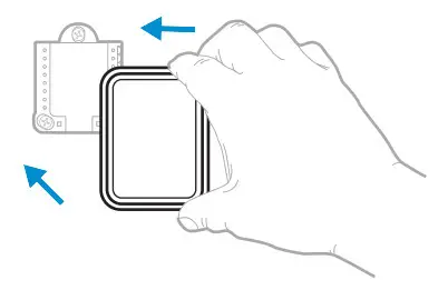 Honeywell T9 Smart Thermostat RCHT9610WFW2003 - Attach your thermostat