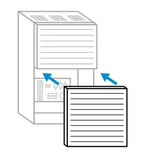 Honeywell T9 Smart Thermostat RCHT9610WFW2003 - Close the cover