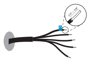 Honeywell T9 Smart Thermostat RCHT9610WFW2003 - Label unused wire