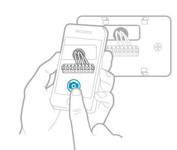 Honeywell T9 Smart Thermostat RCHT9610WFW2003 - existing wall