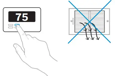 Honeywell T9 Smart Thermostat RCHT9610WFW2003 - system is off