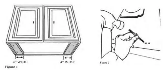 KUCHT KRH301A Under Cabinet Range Hood - CAUTION