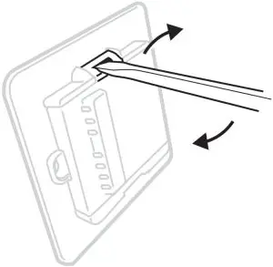 Install the T6 thermostat