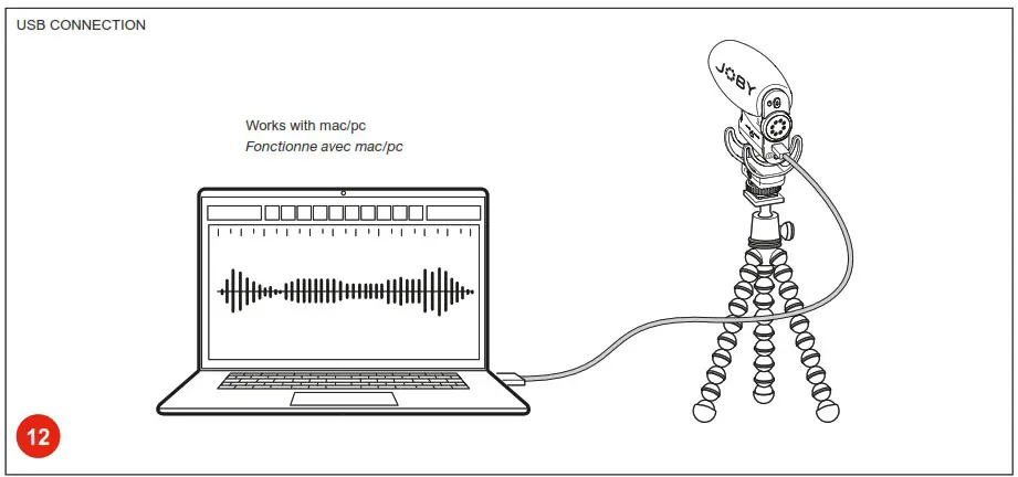 JOBY 897712 Wavo PLUS On Camera Microphone - Product Overview 13