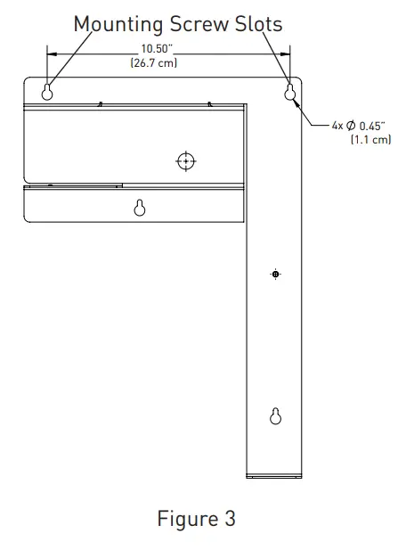 Mounting Screw Slots