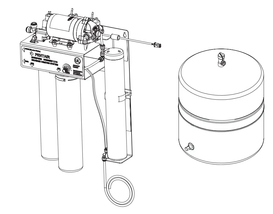 PENTAIR LT-S RO Everpure Conserv Lt-S High Efficiency Reverse Osmosis (Ro) Processor