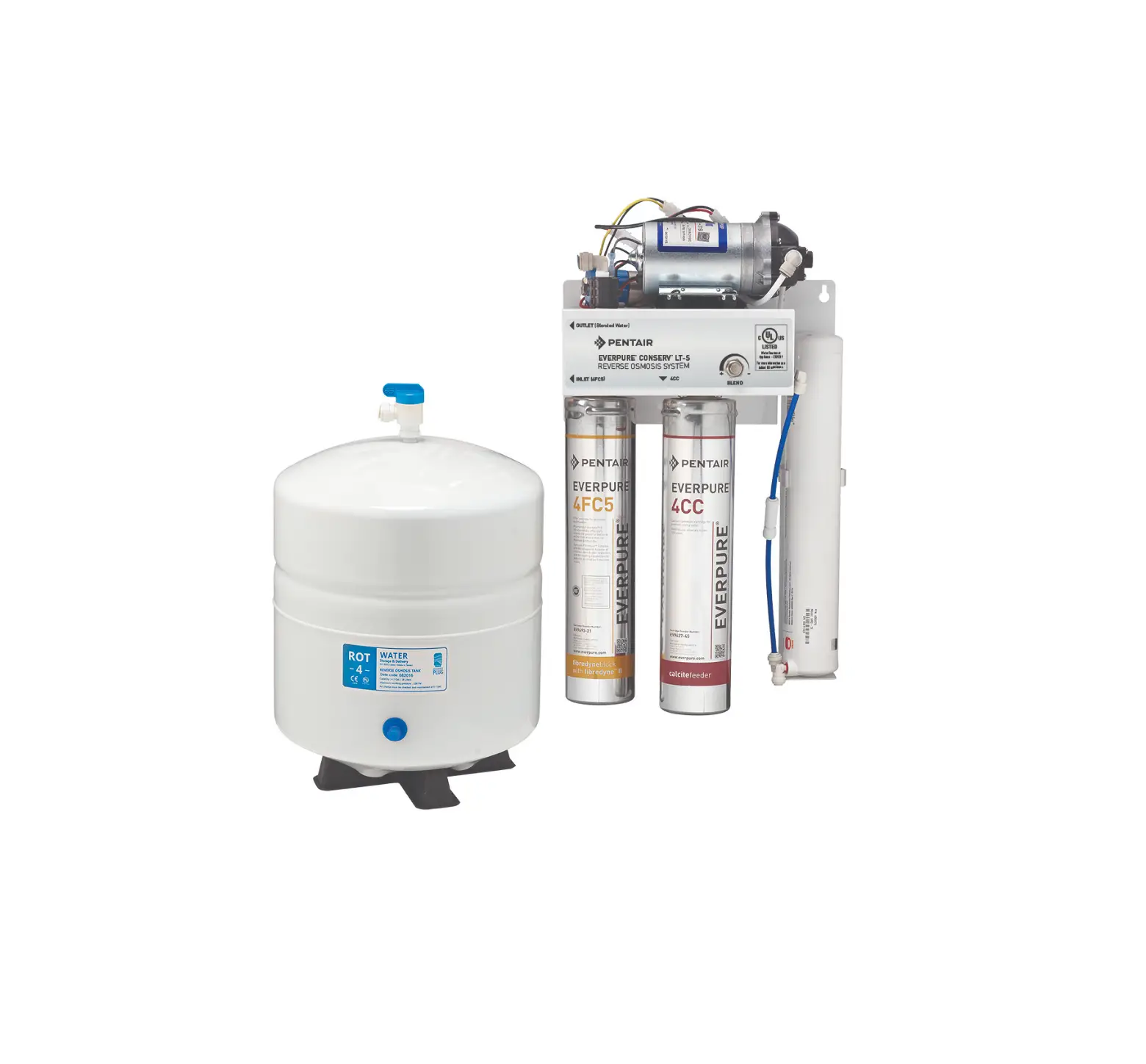 Pentair Lt-s Ro Everpure Conserv Lt-s High Efficiency Reverse Osmosis (ro) Processor Instruction Manual