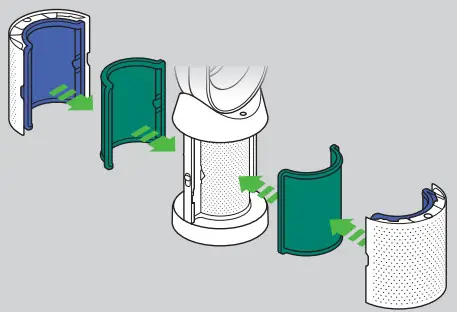 dyson DP04 Pure Cool Desk Fan - Dyson Pure Cool