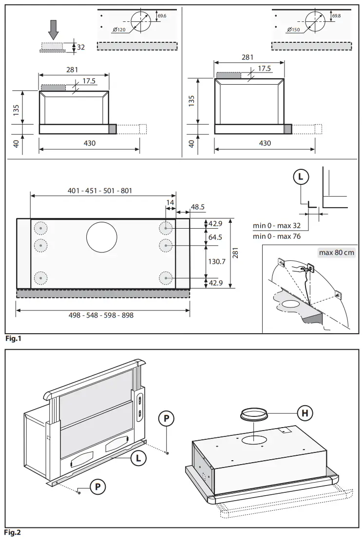 premier TECHNOLOGY K 002.61 B Cooker Hood - fig