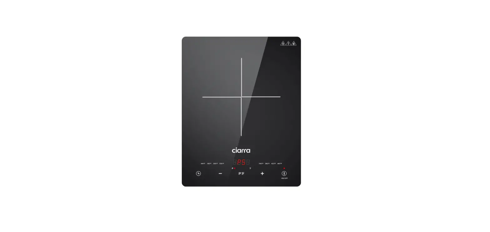Ciarra Catih1 11 Inch Electric Induction Smoothtop Cooktop User Manual Ciarra Catih1 11 Inch Electric Induction Smoothtop Cooktop User Manual