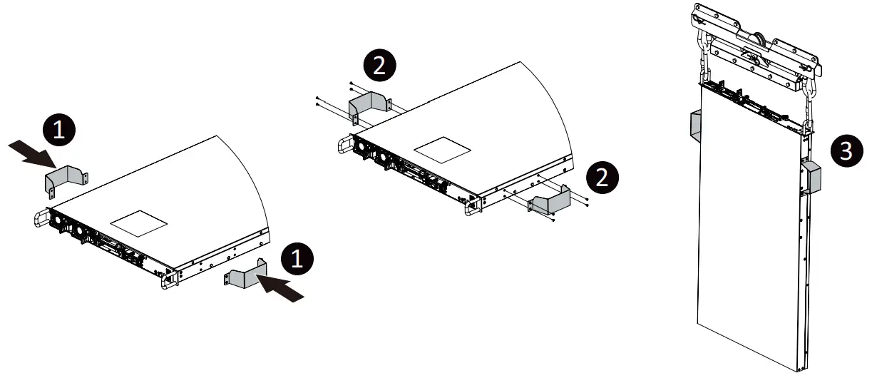 GIGABYTE G152 1U UP Gen4 2 x GPU Server System-Optional Handles