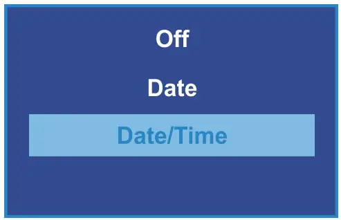 REXING V33 Plus Front Cabin and Rear Camera Dashcam - Date Stamp