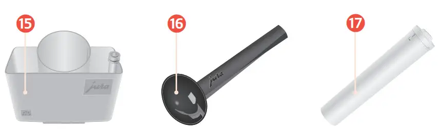 jura Z10 Aluminium Dark Stainless Steel - Control elements 2