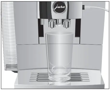 jura Z10 Aluminium Dark Stainless Steel - Latte macchiato