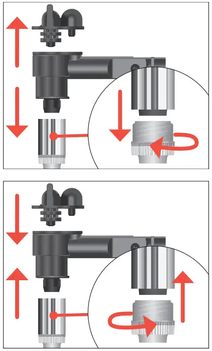 jura Z10 Aluminium Dark Stainless Steel - Reassemble the milk