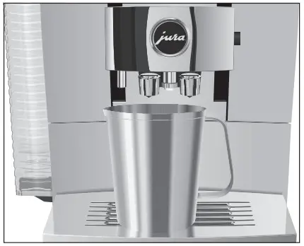 jura Z10 Aluminium Dark Stainless Steel - Rinse