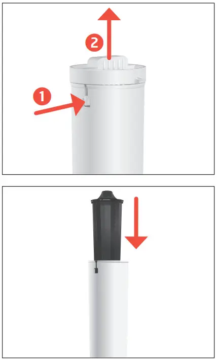 jura Z10 Aluminium Dark Stainless Steel - Smart filter